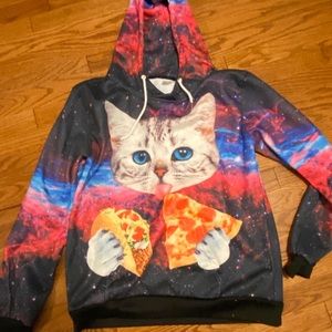 Pizza Taco Cat Sweatshirt